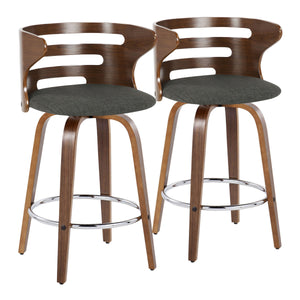 Fixed-Height Counter Stool with Swivel