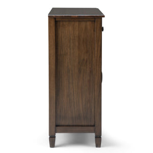 Entryway Storage Cabinet with Adjustable Shelves - Multiple Colors