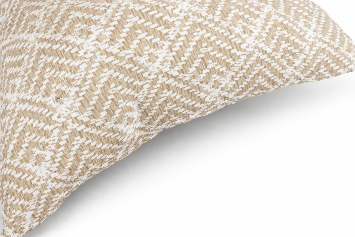 2 Pack Outdoor Throw Pillows, Waterproof & Fade-Resistant Patio Cushions (18x18 Inch)