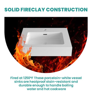 Glossy White Integrated Solid Surface Basin Without Drain & Faucet