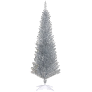 HOMCOM 5' Artificial Pencil Christmas Tree
