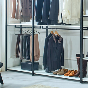 Fiona - Freestanding Walk-In Closet System - White