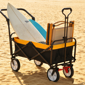 Folding Wagon Collapsible Outdoor Utility Wagon