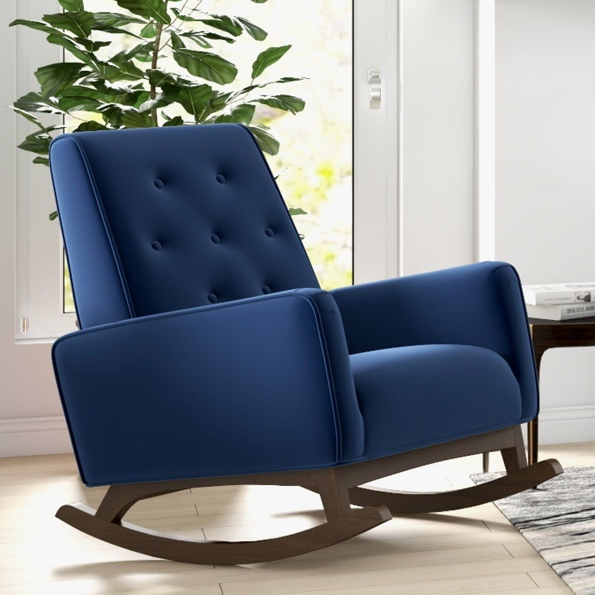Demetrius - Solid Wood Rocking Chair