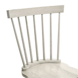 Modern Farmhouse Spindle Back Dining Chairs, Set of 2