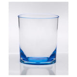 Unbreakable Blue Acrylic Drinking Glasses – Set of 4 Crystal-Clear Tumblers