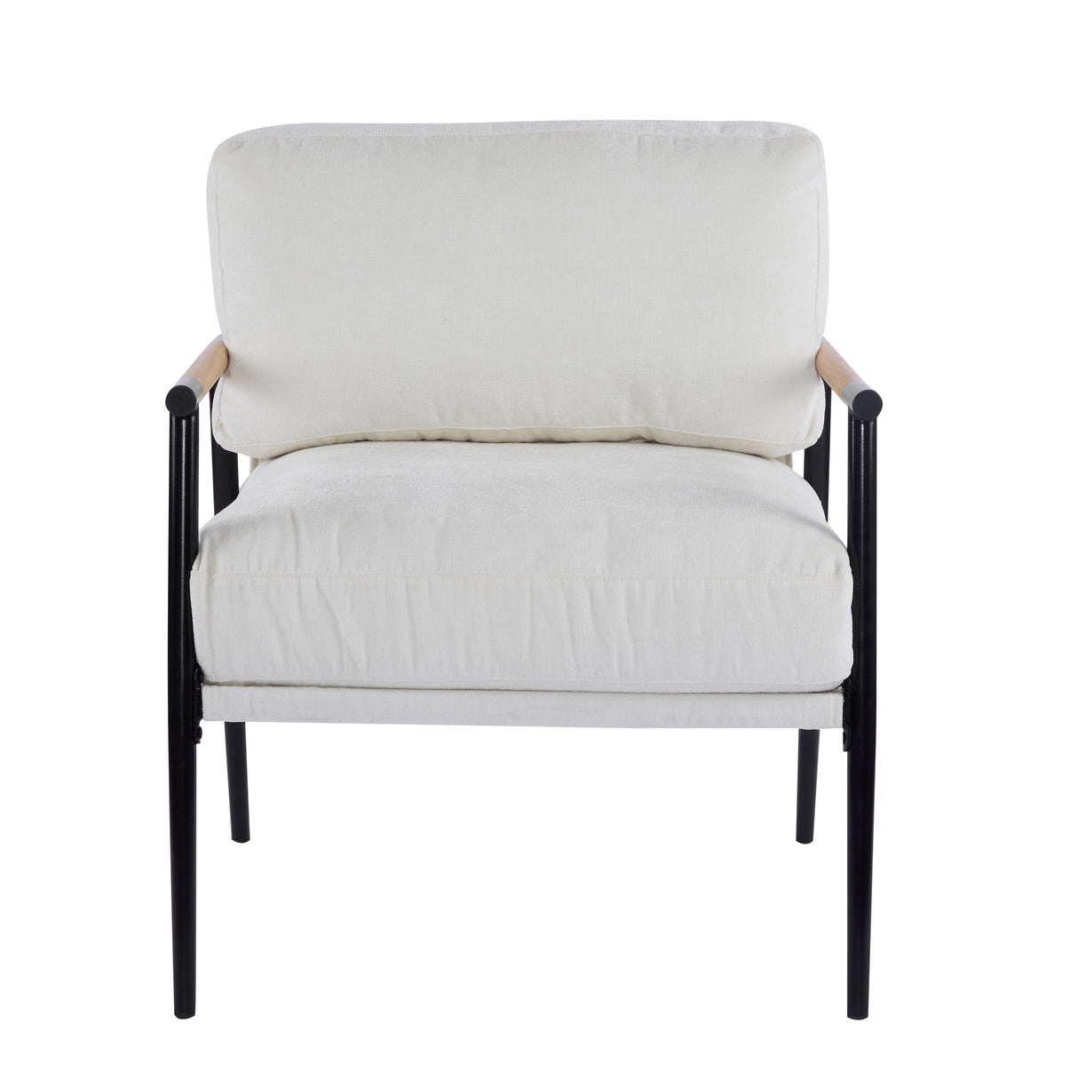 Portwyn Modern Accent Chair with Plush Cushions