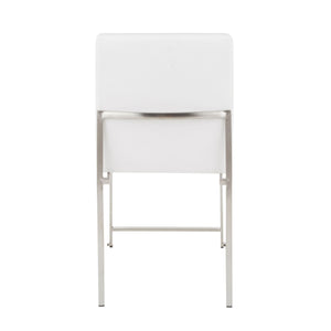 Fuji - Contemporary Modern Elegance High Back Dining Chair (Set of 2)