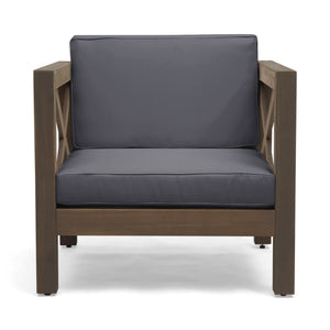 Brava - Mid - Century Modern Club Chair With Water Resistant Cushions