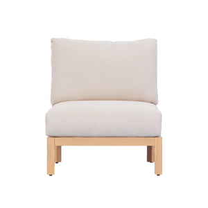 Acacia Wood Patio Furniture Club Chair