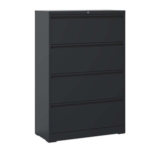 Lateral File Cabinet, Heavy Duty Filing Holds Letter/Legal/A4 Files