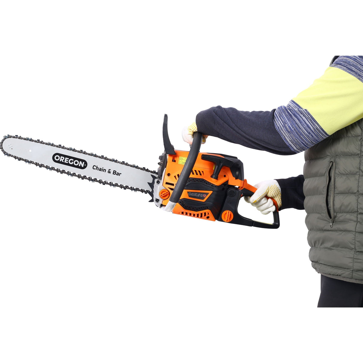 62Cc Gas Powered Chainsaw with 20" Oregon Chain & Bar