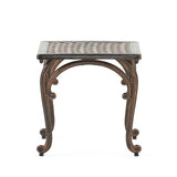 Laughlin cast iron end table (set of 2)