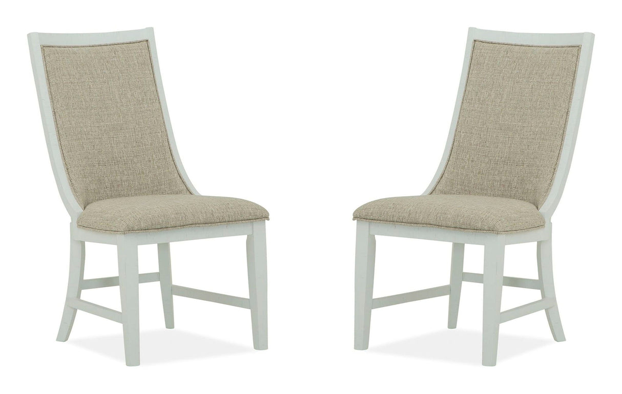 Heron Cove - Upholstered Host Side Chair (Set of 2) - Chalk White
