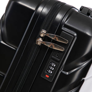 14'/20' 2-Piece ABS Spinner Wheel Luggage Set with Combination Lock