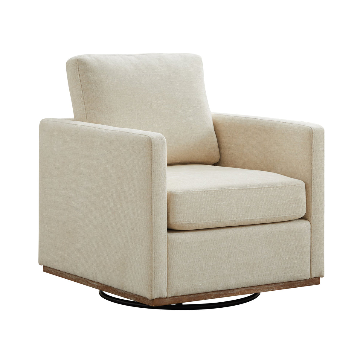 Winston Square Swivel Chenille Accent Chair