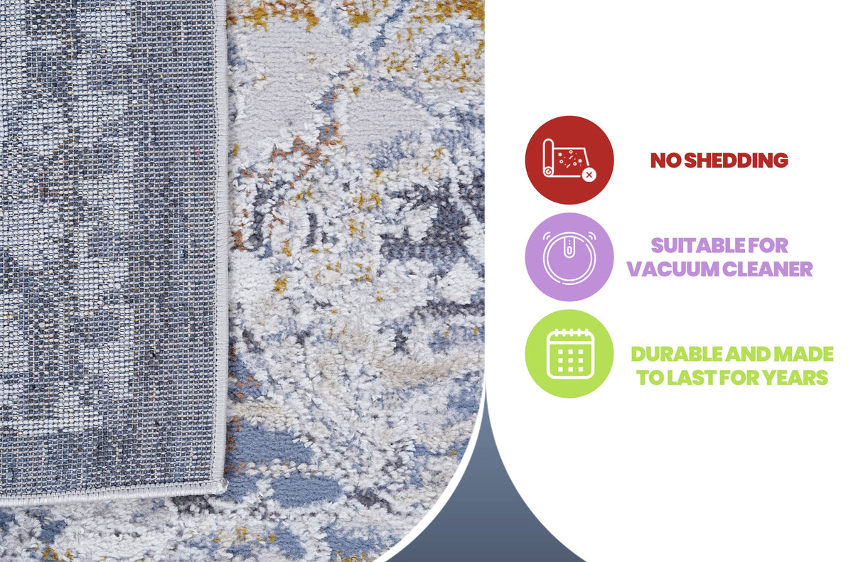 NAAR PAYAS Traditional Non-Shedding and Stain Resistant Area Rug