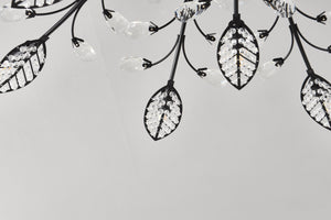 15-Light Chandelier Crystal Ceiling Lamp