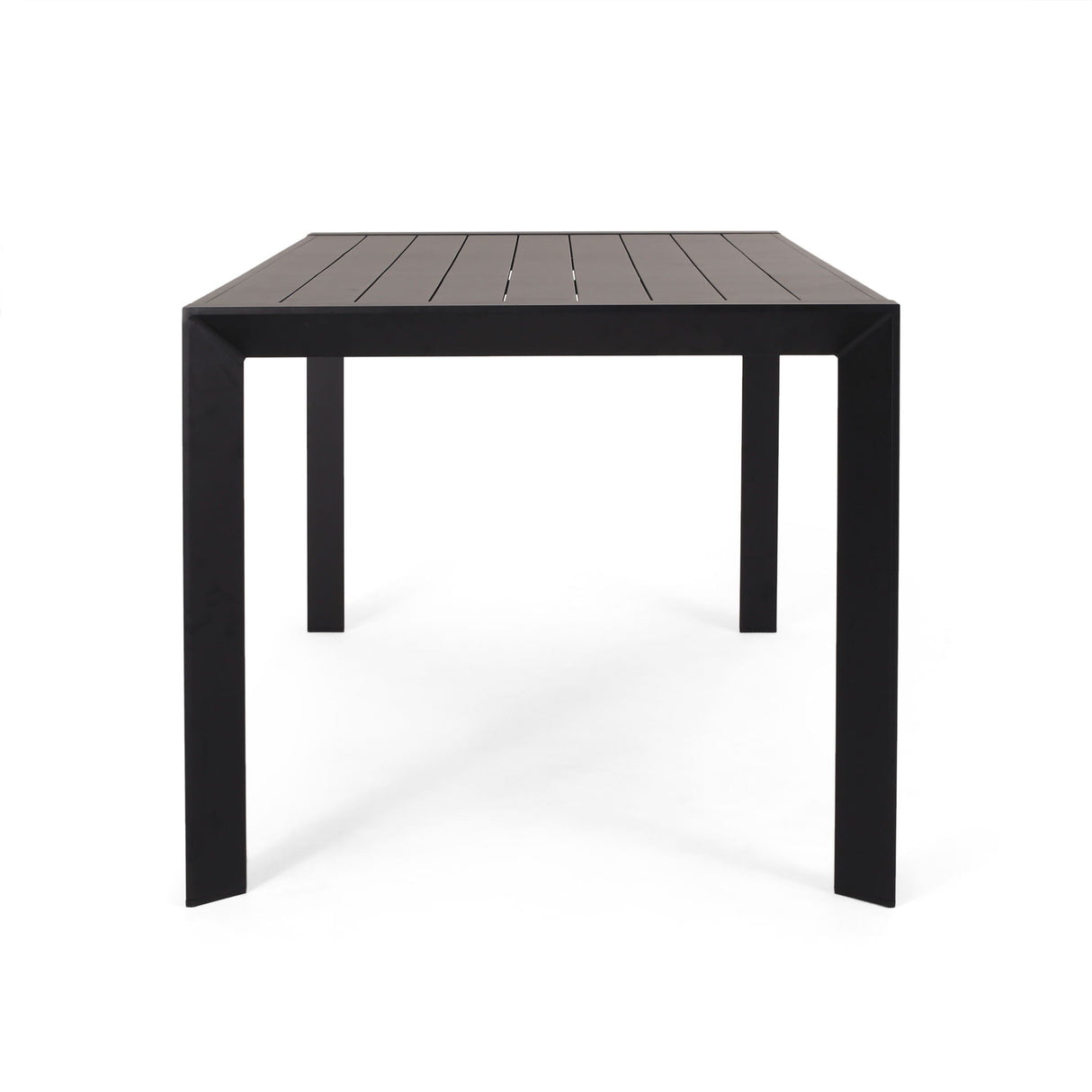 7 Piece Dining Set With Stackable Chairs