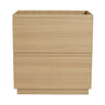 Modern Freestanding Bathroom Vanity Cabinet With Double Drawer