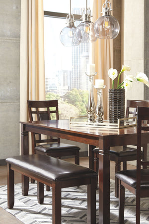 Bennox - Dining Room Table Set (Set of 6) - Brown