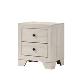 Cambridge Rustic 2-Drawer Storage Nightstand