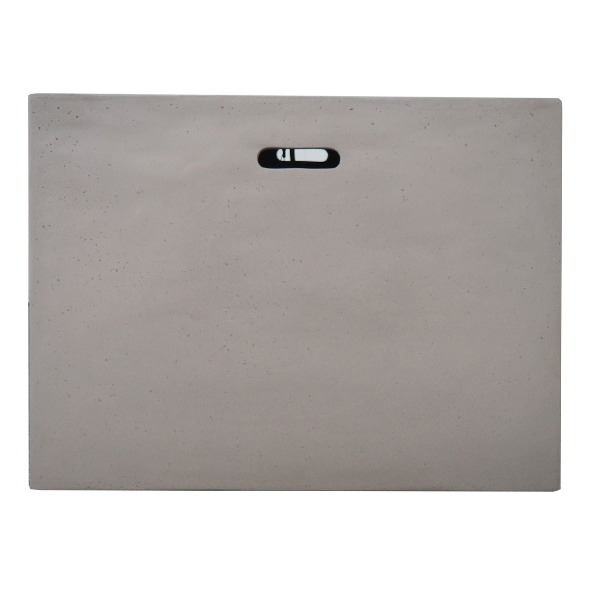 Outdoor Patio Square Gas Burning Concrete Fire Pit 40, 000 Btu