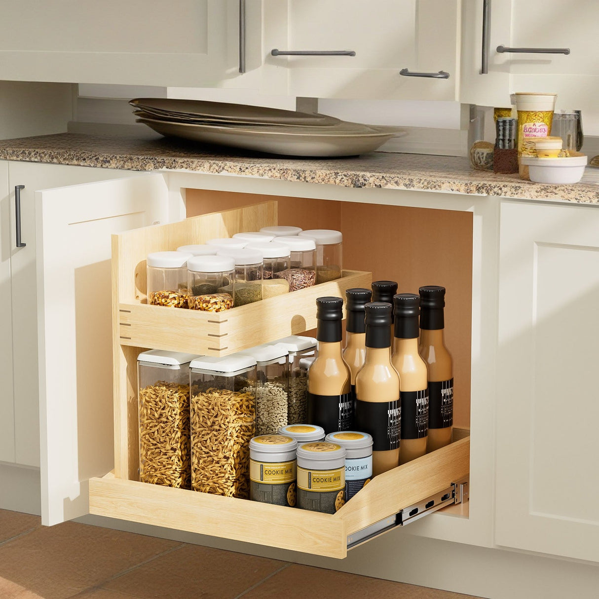 2 Tier Pull Out Under Sink Organizer