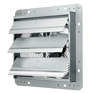 12" Shutter Exhaust Fan, High-Speed 1000 CFM