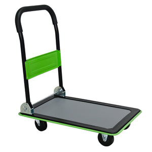 Flatbed Cart - 330lbs Heavy Duty Capacity Platform Hand Truck