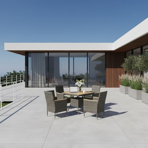 5 Piece Patio Dining Set With Table