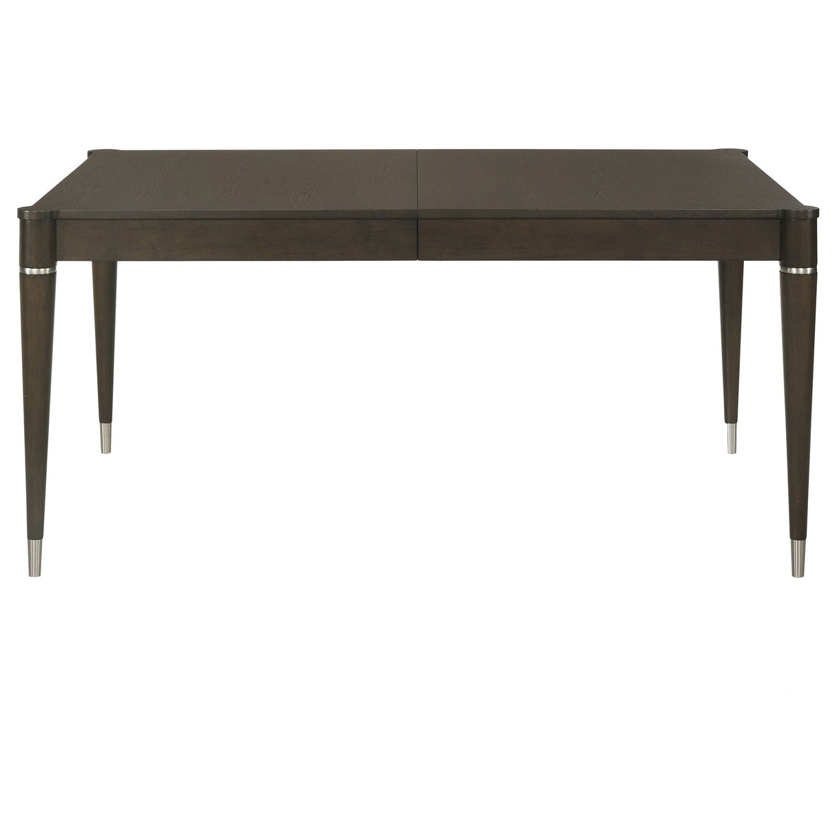 Blakely - Leaf Dining Table With Tapered Legs Accents - Ash Brown