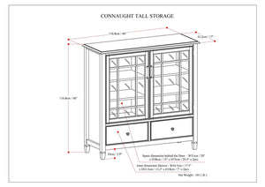 Connaught - Tall Storage Cabinet