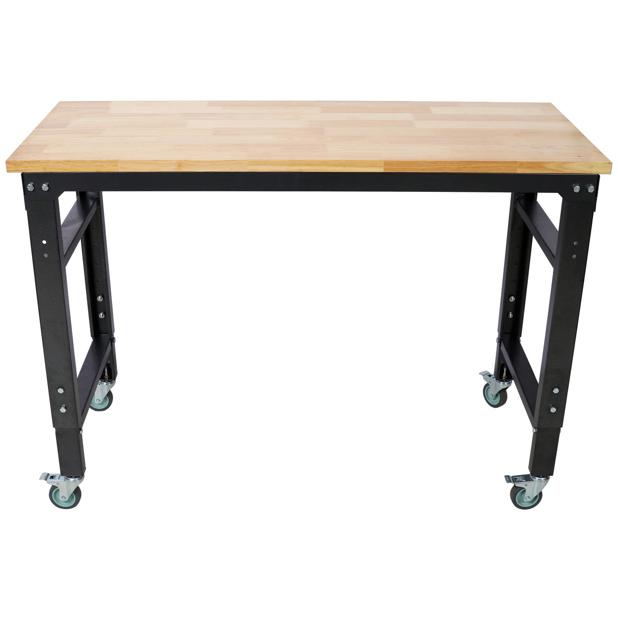 48" Wide Rolling Workbench - Adjustable Height for Workshop