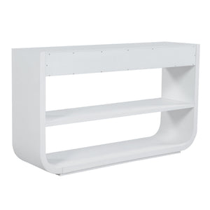 Console Table With 3 Soft Close Drawers & 2 Open Shelves