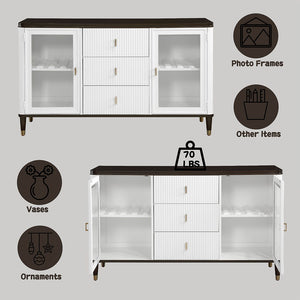 Carena - Server - White & Brown