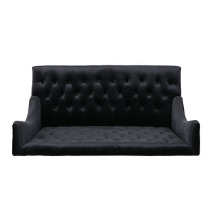 Nurturing - Upholstered Loveseat With Wing Back And Diamond Tufting