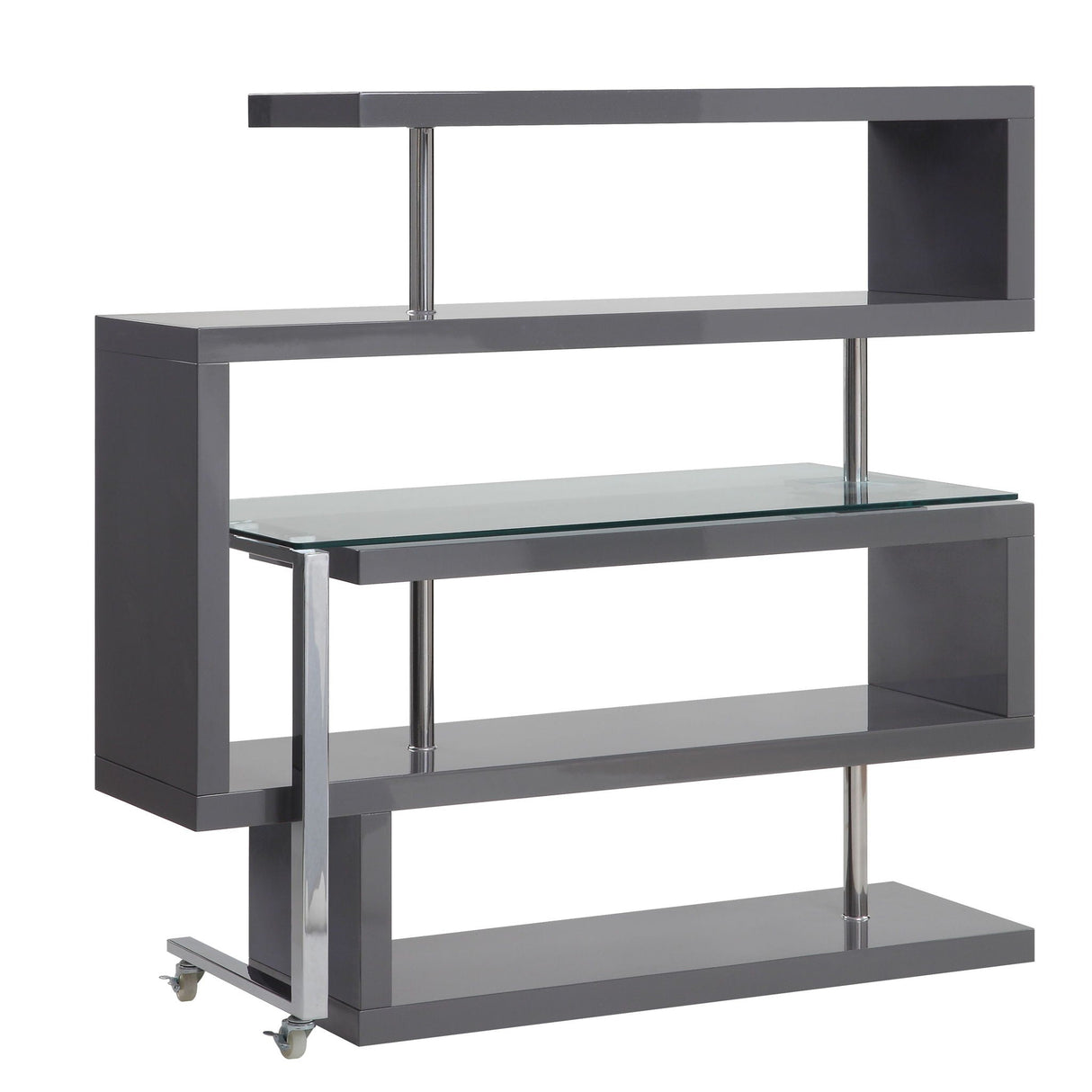 Buck II - Writing Desk With Bookshelf