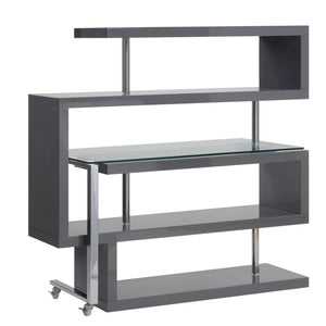 Buck II - Writing Desk With Bookshelf