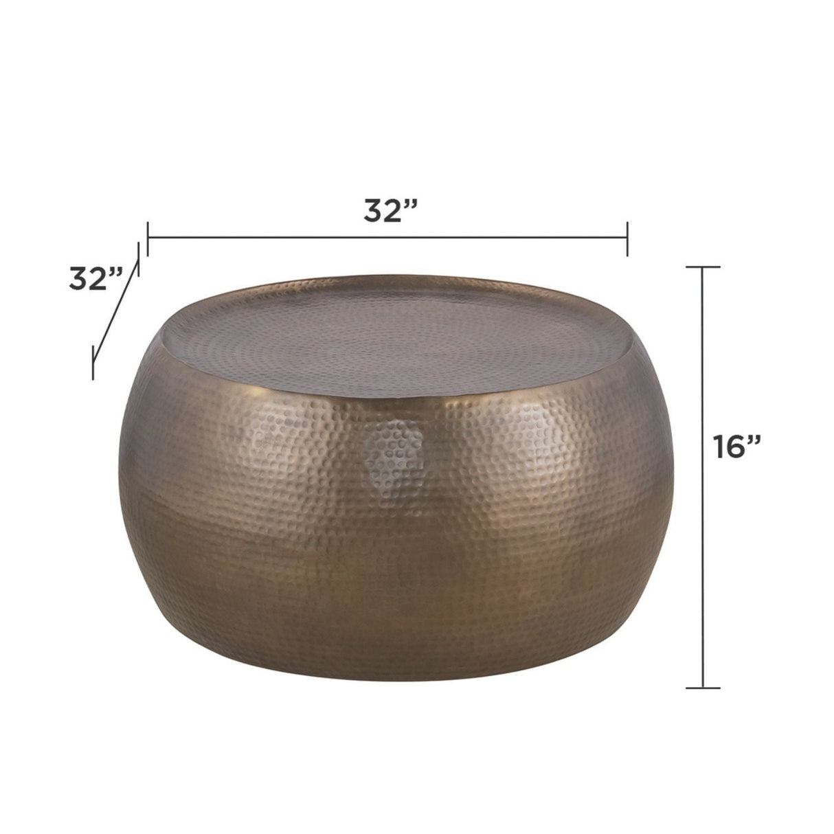 Ct501 - Modern Contemporary Round Coffee Table