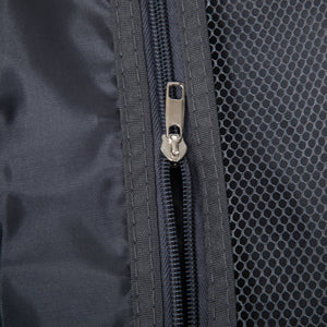ABS Spinner Wheel Luggage Set with Cosmetic Case - Black