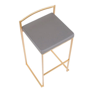 Fuji - Contemporary / Glam & Quality Construction Barstool