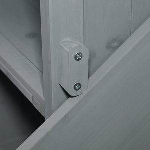 K&K 78.3' Outdoor Kitchen Island with Foldable Grill Table