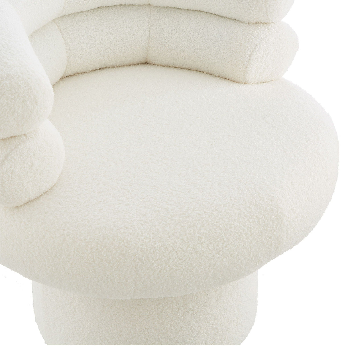 Round Swivel Accent Chair For Living Room