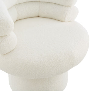 Round Swivel Accent Chair For Living Room