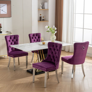 Nikki - Contemporary Upholstered Dining Chair (Set of 2)