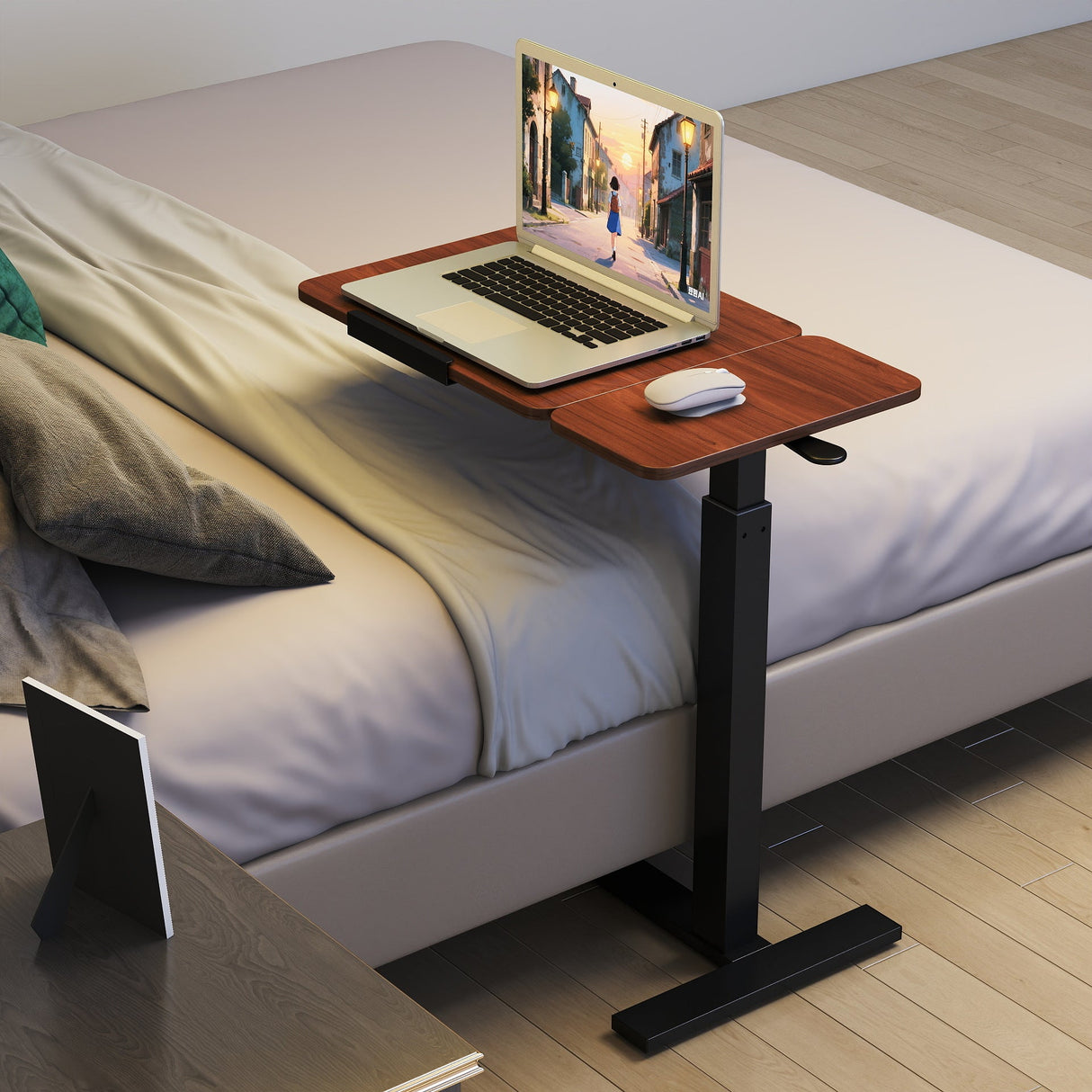 Mobile Adjustable Standing Desk