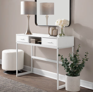 Lenuxe - Contemporary Semi Gloss Table Lamp (Set of 2)