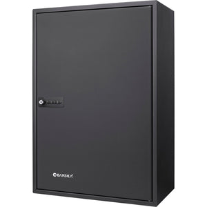 Adjustable Key Cabinet With Combination Lock - Black