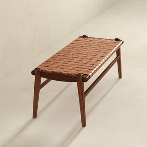 Cody - Bench - Brown / Tan